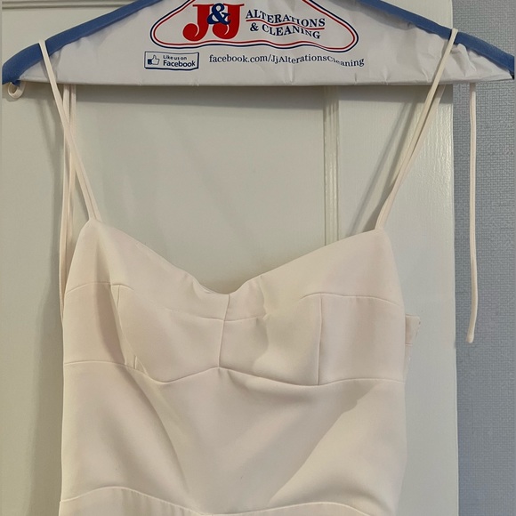 AMANDA UPRICHARD Champagne Jumpsuit size M - Picture 7 of 11